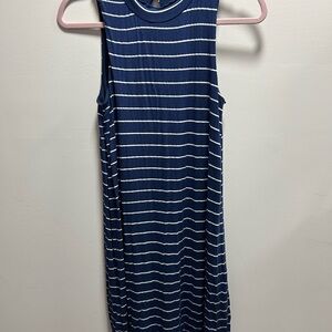 Striped Sleeveless Dress